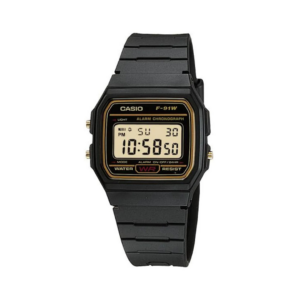 RELOJ UNISEX CASIO F-91WG-9QDF - AMARILLO